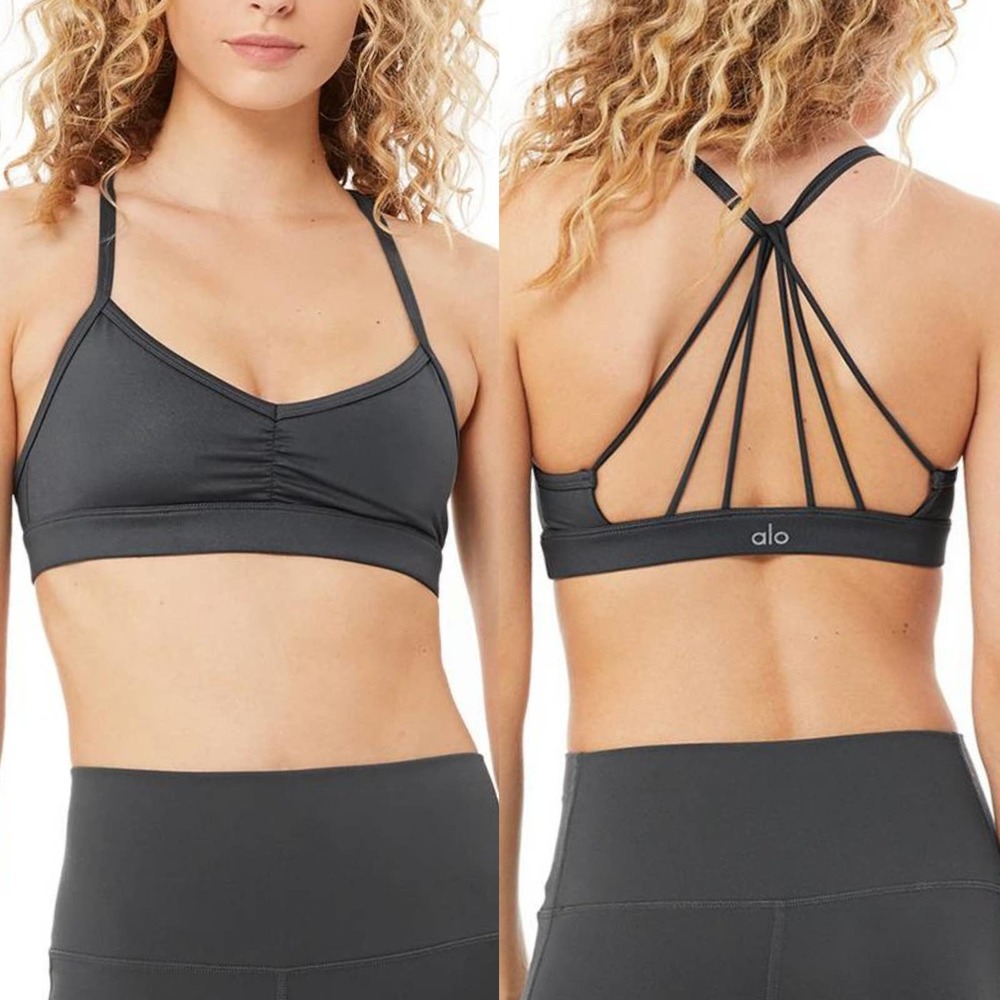 Alo Yoga Sunny Strappy Sports Bra